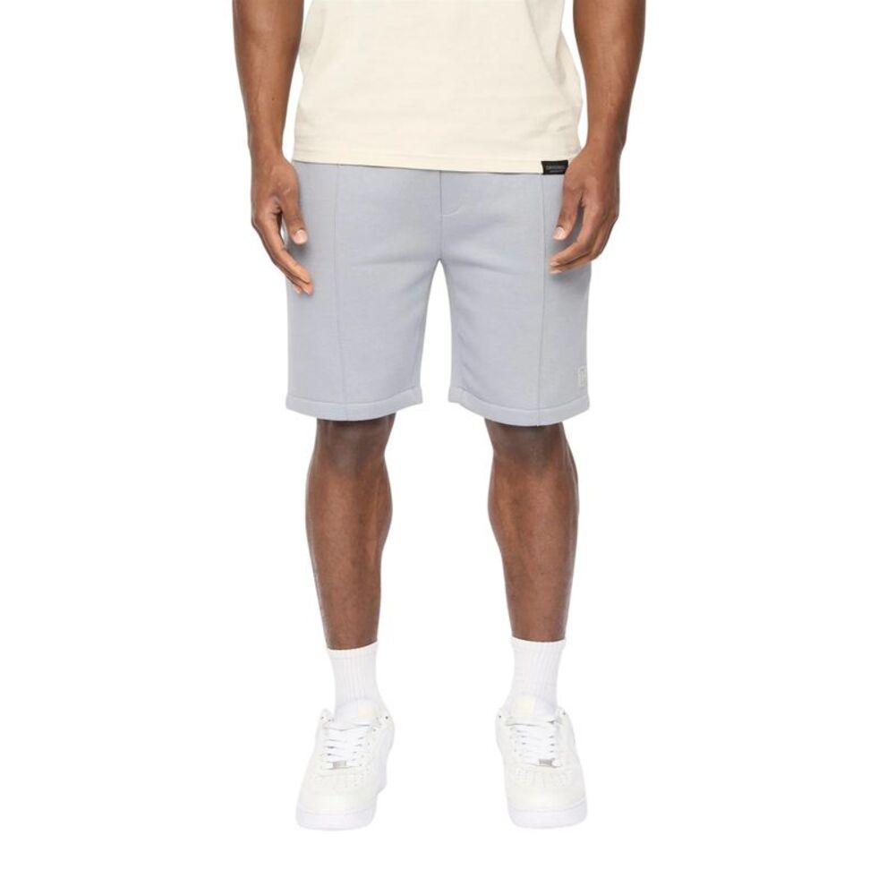 Crosshatch Mens Bardon Casual Shorts / Steel Blue